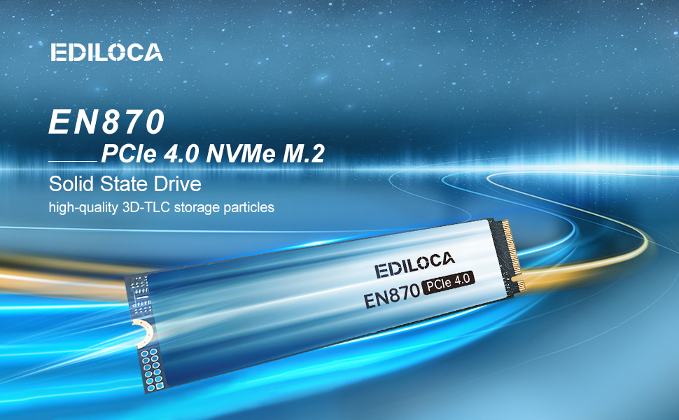 Amazon | Ediloca EN870 SSD 4TB PCIe 4.0 NVMe M.2 2280 PS5動作確認