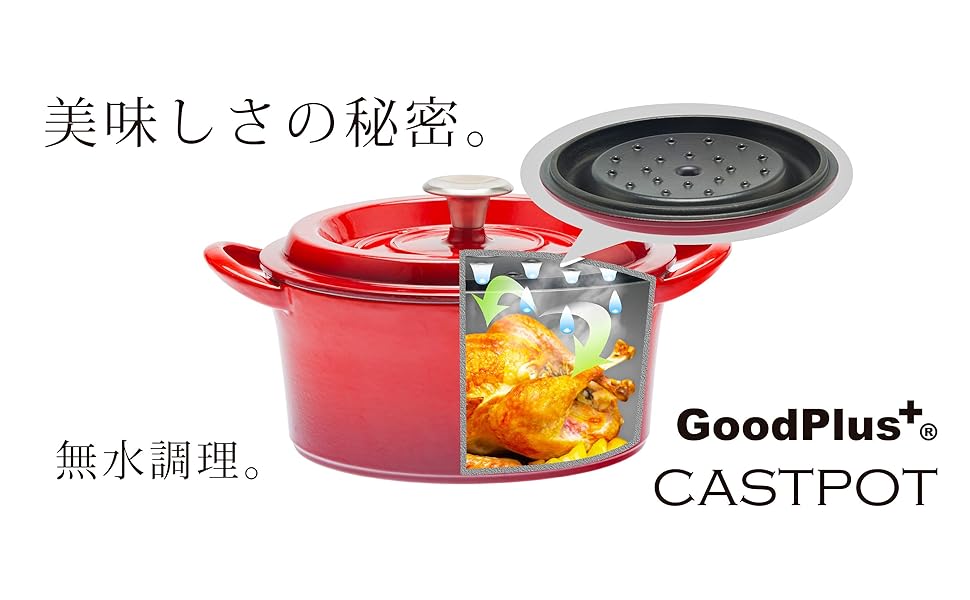 Amazon.co.jp: グッドプラス (GoodPlus+) キャストポット 20cm