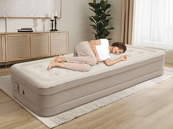 Amazon.co.jp: Kotesoto エアーベッド ダブル 電動ポンプ内蔵 エアー