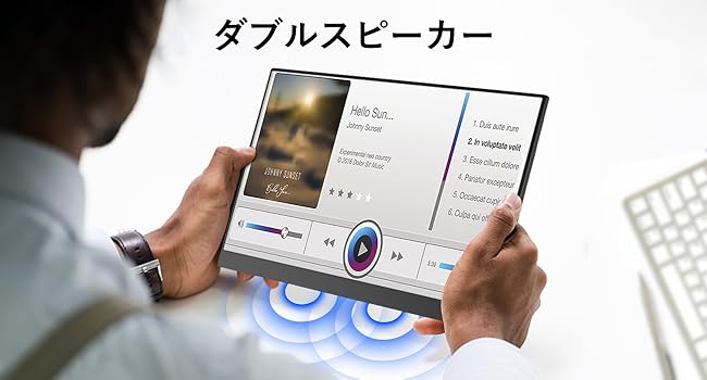 Amazon.co.jp: CNBANAN モバイルモニター 16インチ 2.5K解像度