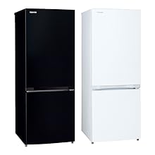 Amazon.co.jp: 東芝 冷蔵庫 幅47.9㎝ 153L セミマットブラック GR