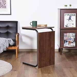 Amazon｜不二貿易 2WAYサイドテーブル コの字型 大 幅40×奥行42×高さ