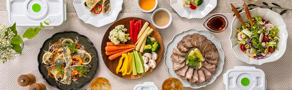 Amazon｜ショップジャパン フォーサ角型5点セット(中4個、大1個) 電子