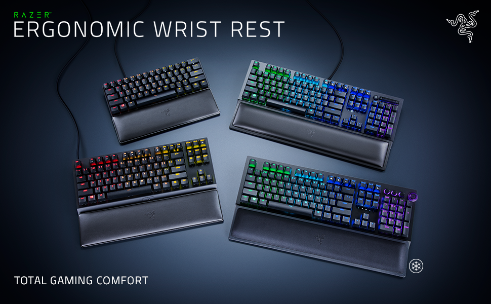 Amazon.co.jp: Razer Ergonomic Wrist Rest for Mini Keyboards