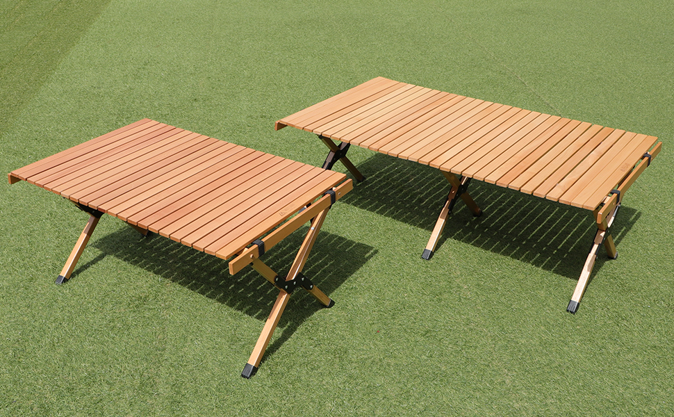 Amazon | VASTLAND(ヴァストランド) ウッドロールトップテーブル 120cm