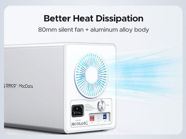 Amazon.co.jp: ORICO 【RAID機能】 HDDケース 4台 22TB*4 USB 3.0 RAID