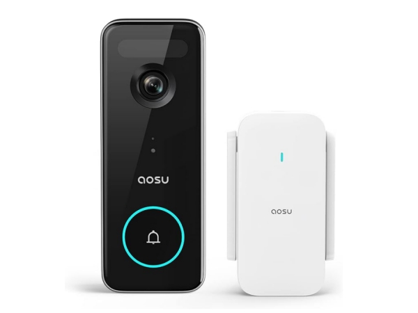 Amazon.co.jp: aosu スマートドアホン ワイヤレス 工事不要 wifi必要