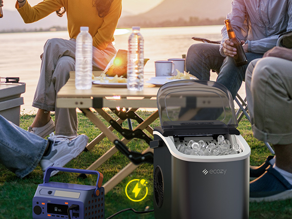 Amazon.co.jp: ecozy 製氷機 家庭用 高速製氷機 最速6分 自動洗浄機能