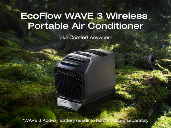 Amazon.com: EF ECOFLOW WAVE 3 Portable Air Conditioner, 1800W/6100