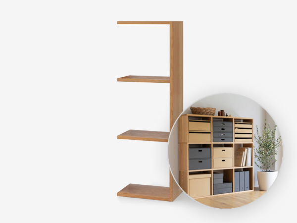 Amazon｜無印良品 スタッキングチェスト 幅37×奥行28×高さ37cm 引出し4