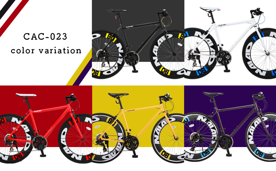 Amazon | カノーバー(CANOVER) クロスバイク 自転車 700C シマノ 21段