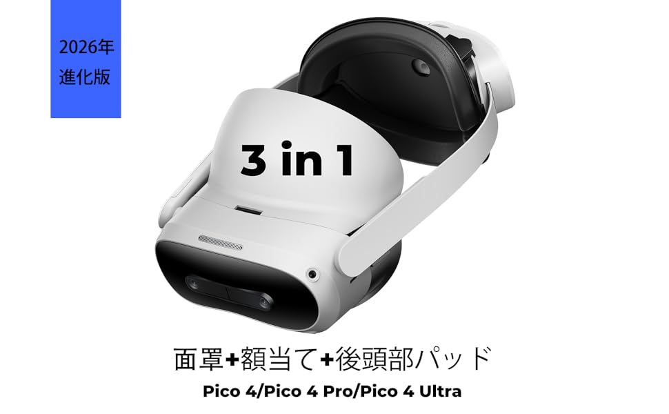 Amazon.co.jp: [Geekvr] Pico 4/4 Pro/4 Ultra/4 Enterprise対応 3点