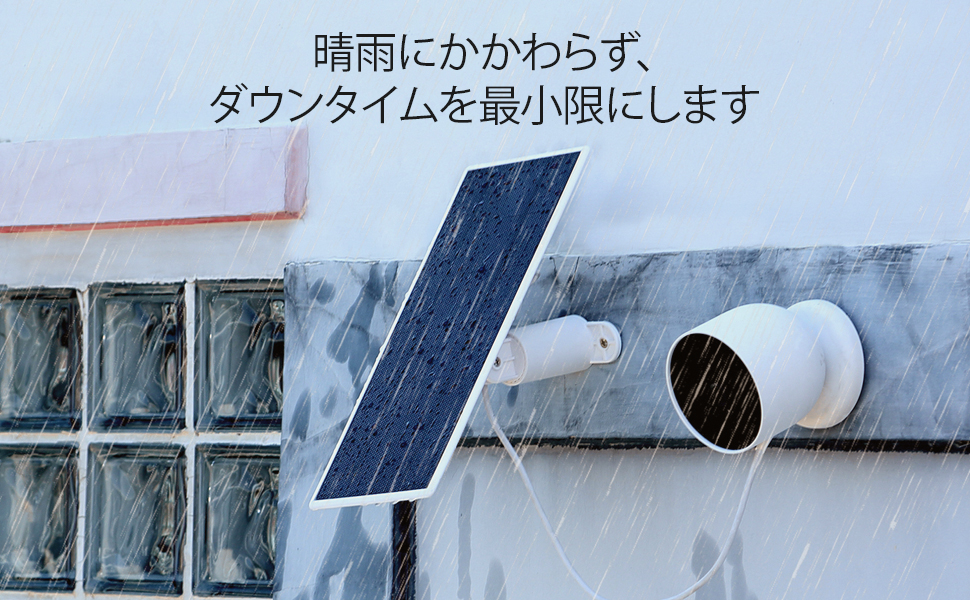 Amazon | Wasserstein プレミアム ソーラー パネル Google Nest Cam