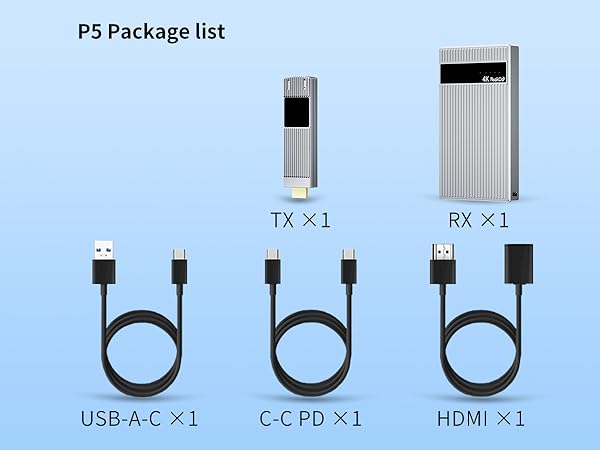 Amazon.com: PeakDo Wireless HDMI Transmitter and Receiver 4K@30Hz