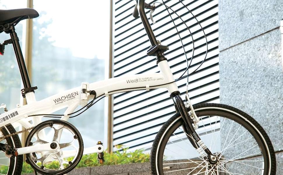 Amazon | WACHSEN（ヴァクセン）20インチ アルミ折りたたみ自転車