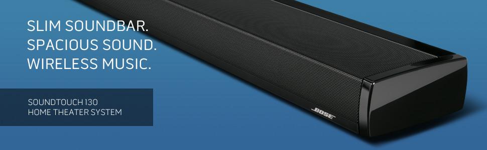Amazon.com: Bose SoundTouch 130 Home Theater System - Black