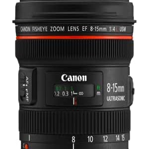 Amazon.com : Canon EF 8-15mm f/4L Fisheye USM : Camera Lenses
