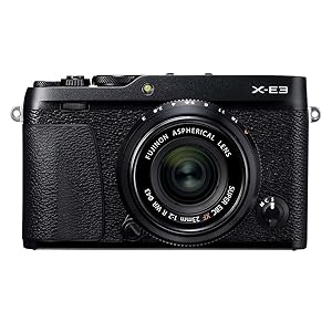 Amazon | FUJIFILM ミラーレス一眼 X-E3単焦点レンズキットブラック X