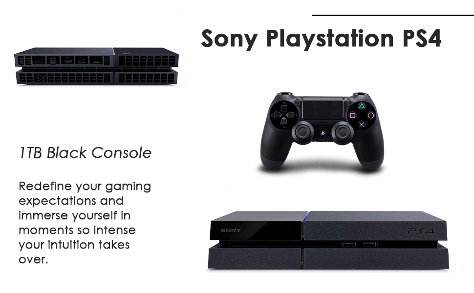 Amazon.com: Sony Playstation PS4 1TB Black Console : Video Games