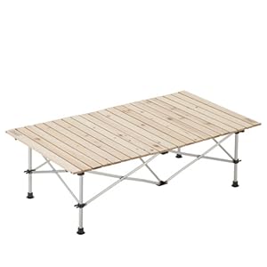 Amazon | コールマン(Coleman) テーブル ナチュラルウッドロール