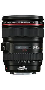 Amazon.com : Canon Zoom Lens EF24-105mm F4L is II USM - White Box