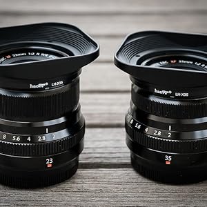 Amazon | Haoge LH-X35 バヨネットメタルスクエアレンズフードシェード