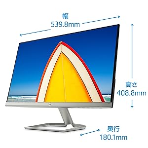 Amazon.co.jp: HP モニター 23.8インチ ディスプレイ フルHD 非光沢IPS