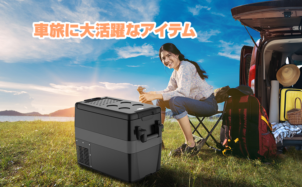 Amazon.co.jp: F40C4TMP 車載冷蔵庫 40L -20℃～10℃ 急速冷凍