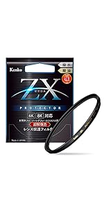 Amazon | Kenko レンズフィルター ZX プロテクター 77mm レンズ保護用