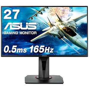 Amazon.co.jp: ASUS ゲーミングモニター VG278QR 27インチ/フルHD/0.5