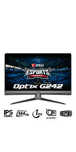 Amazon.co.jp: 【Amazon.co.jp限定】 MSI Optix G242 ゲーミング