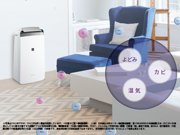 Amazon | シャープ 衣類乾燥機 除湿機 12L / プラズマクラスター 7000