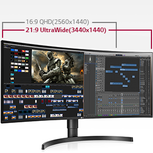 Amazon.co.jp: LG モニター ディスプレイ 35WN75CN-B 35インチ/3辺