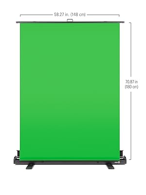 Amazon.co.jp: CORSAIR Elgato Green Screen 折りたたみ式 クロマキー