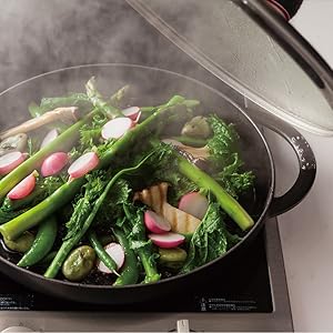 Amazon｜staub ストウブ 「 ピュアグリル ラウンド グレー 26cm