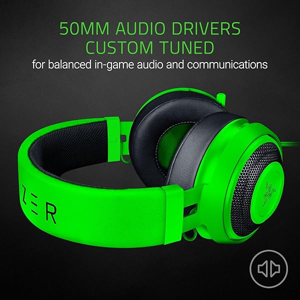 Amazon.co.jp: Razer Kraken Pro V2 Gaming head set Green : パソコン