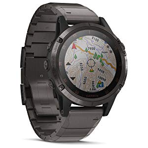 Amazon | ガーミン(GARMIN) fenix 5 Plus Sapphire Ti Black 010-01988