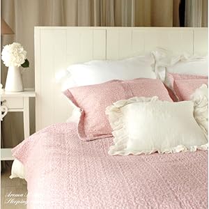 Amazon.co.jp: ローラアシュレイ ベッドカバー ピンクローズ ベッド