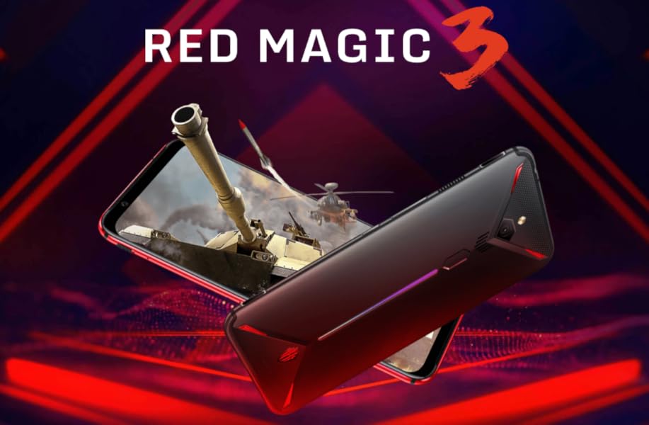 Amazon | NUBIA Red Magic 3 (Black) 8G/128GB ゲーミングスマホ