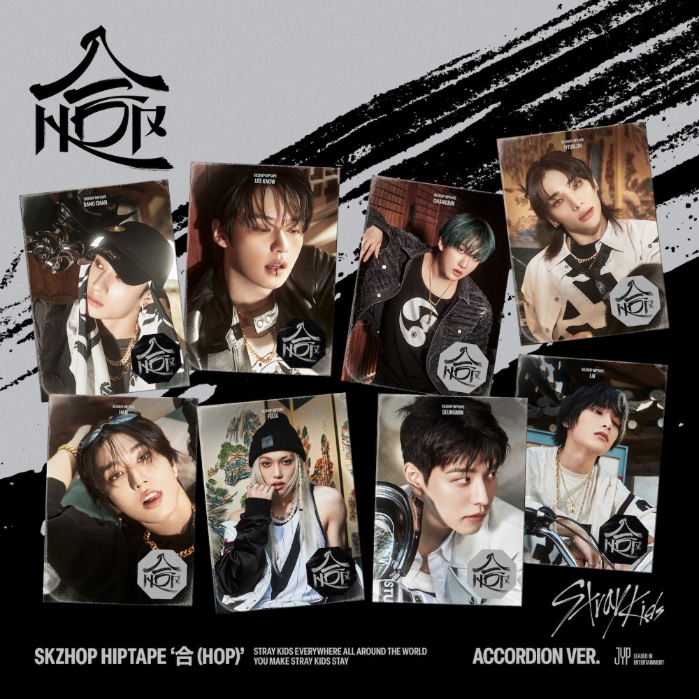 Stray Kids SKZHOP HIPTAPE '合(HOP)' [ACCORDION VER.] | JYP SHOP