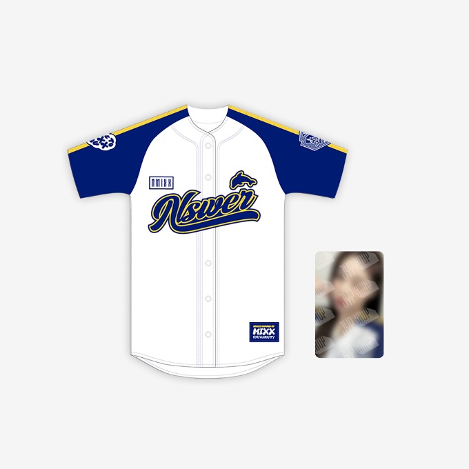 NMIXX BASEBALL UNIFORM - MIXX UNIVERSITY | JYP SHOP