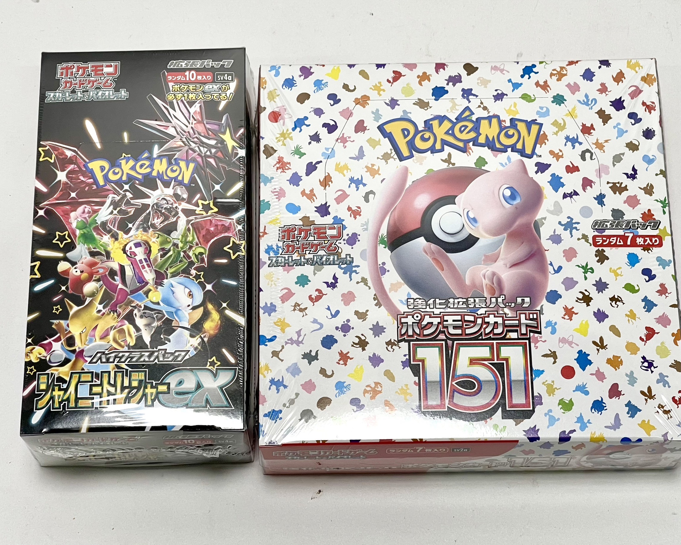 日南店】ポケカ ポケモンカード151 シャイニートレジャーex の未開封