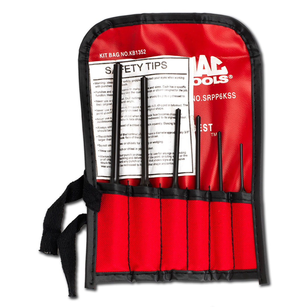 MAC TOOLS（マックツールズ） 6Pc. ロールピンポンチセット | SRPP6KSS