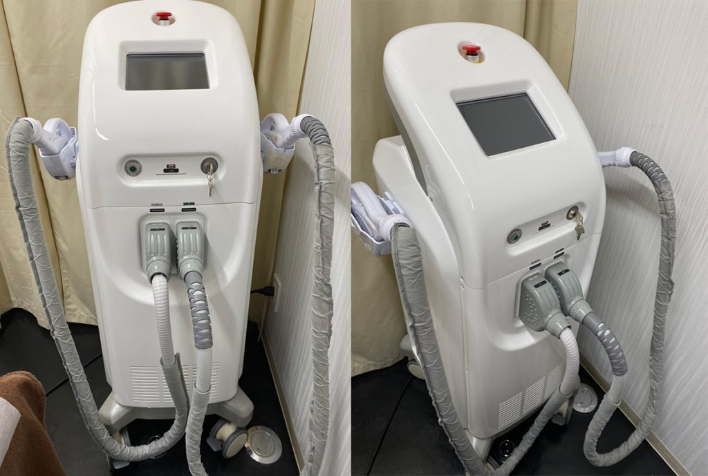 エピラージュでは2種類の脱毛器を採用しています | 町田・脱毛|荒井式