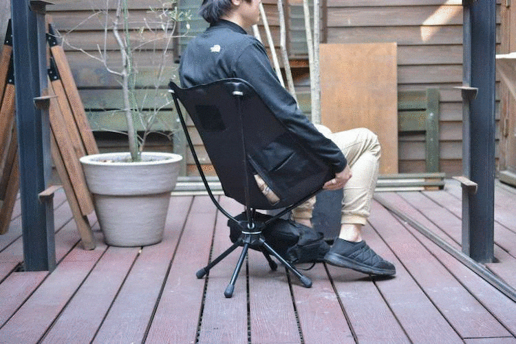 ヘリノックス タクティカル スウィベルチェア レビュー。回転チェア