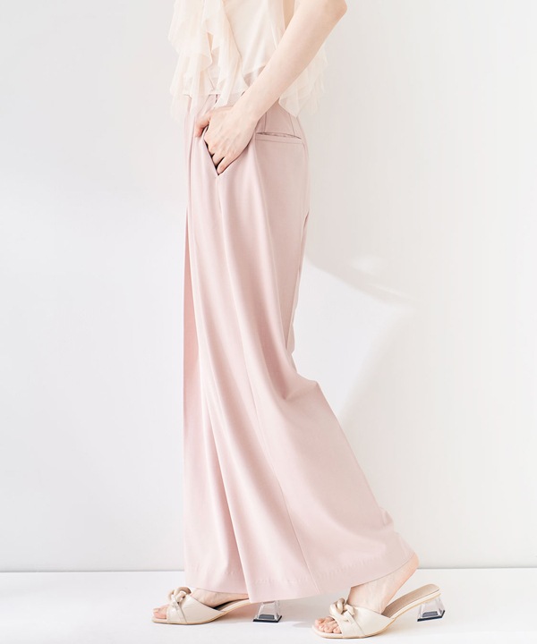 SALE30%OFF】COCODEAL ココディール タックワイドパンツ 75516506