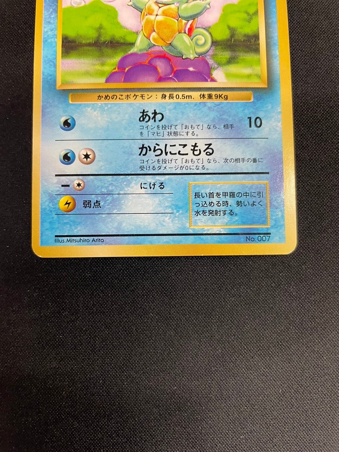 旧裏】【初版】ゼニガメLV.8【状態B】