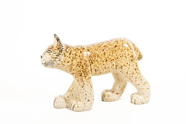 GUSTAVSBERG Lisa Larson WWF Utrotningshotade Djur オオヤマネコ