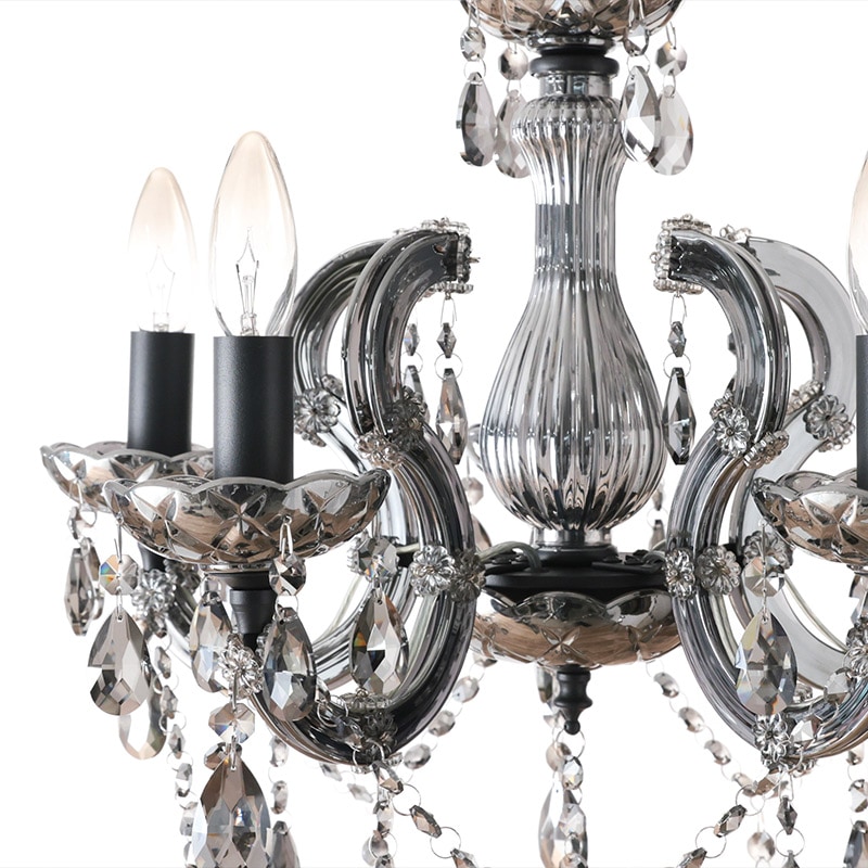 シャンデリア 8034 5PA MONA BKの通販｜東京インテリア公式通販