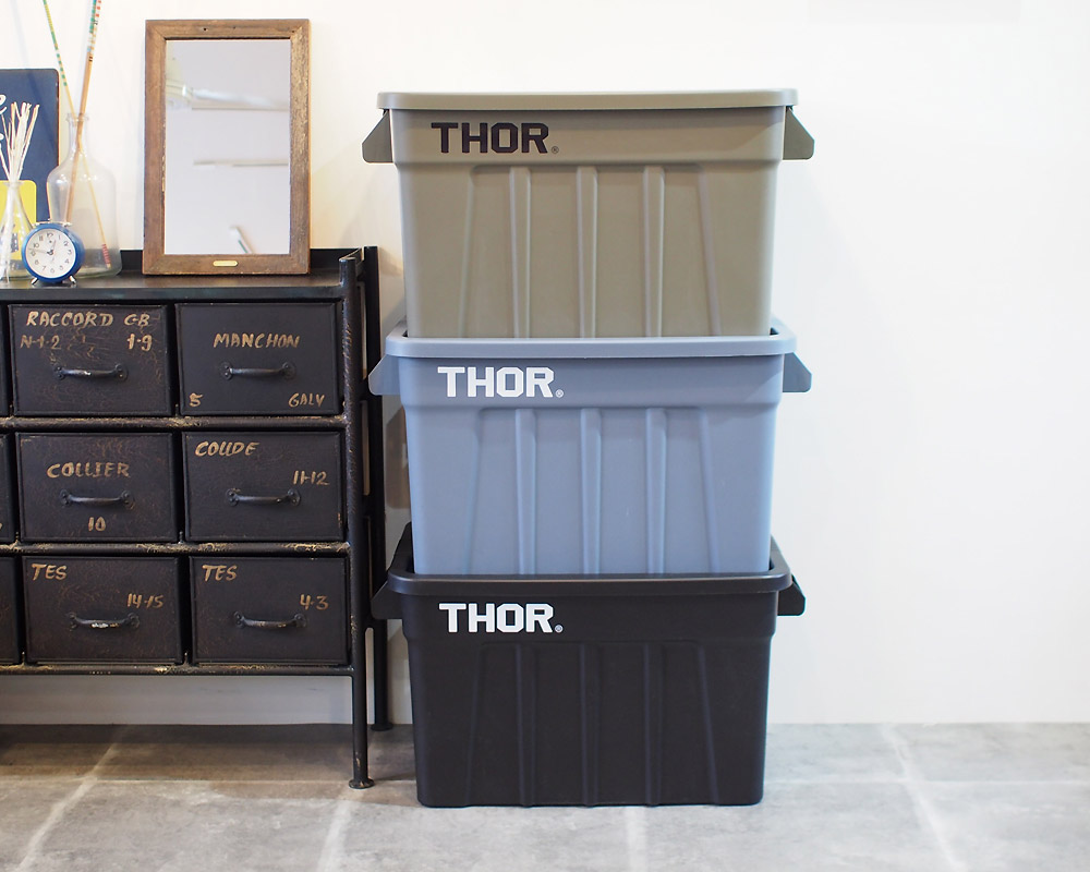 Trust | THOR Large Totes With Lid 75L [3color] ソーラージトート